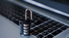keyboard with combination lock