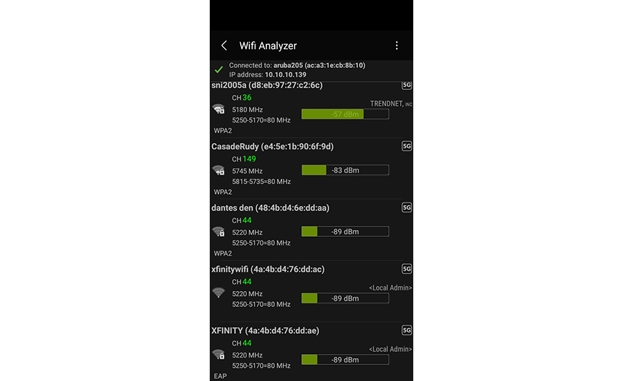 WiFi Analyzer